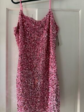 strapless open back dress Colorblocked Crochet Cover-Up main image 1